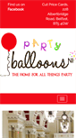 Mobile Screenshot of partyballoonsni.co.uk